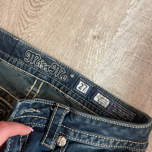 Miss Me jeans size 27 standard skinny jeans - Picture 5 of 6
